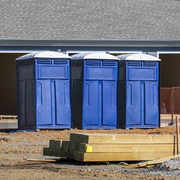 how can i report damages or issues with the porta potties during my rental period in Joppa Illinois